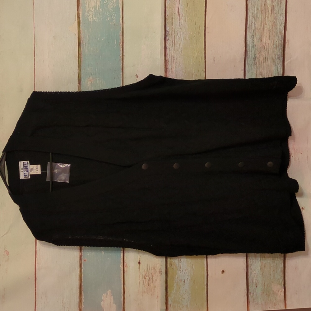 NWOT Black Sweater Vest